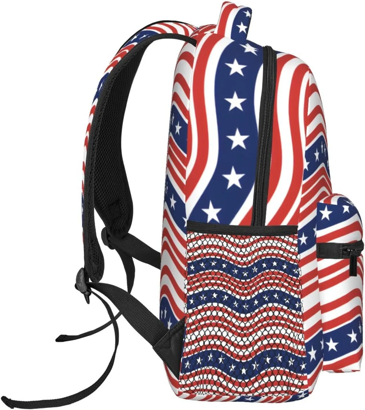 Travel Laptop Backpack for Women Lightweight College Backpack Adjustable Fits 15.6 Inch Laptop Bag Waterproof Computer Bag for Men, Work, Gym - 4th July