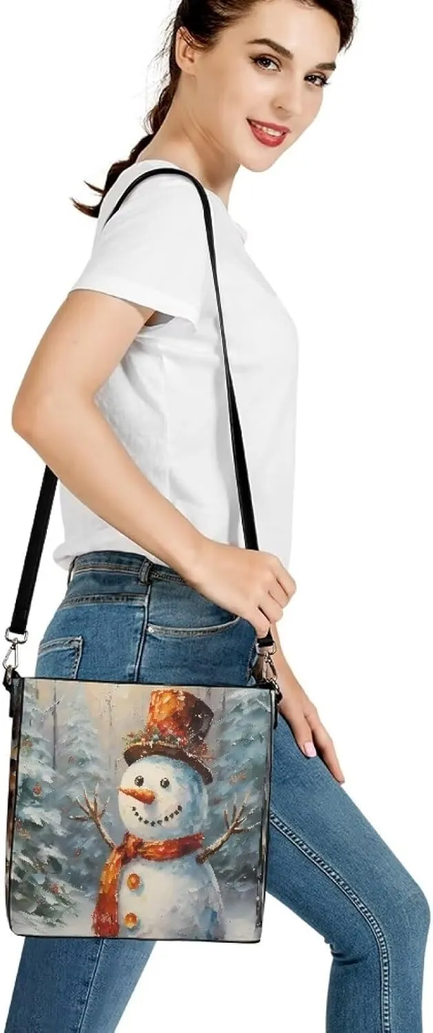 TSOVTHTID Large Crossbody Bucket Bags for Women Hobo Tote Handbag Suitable for Work School Travel Outdoor