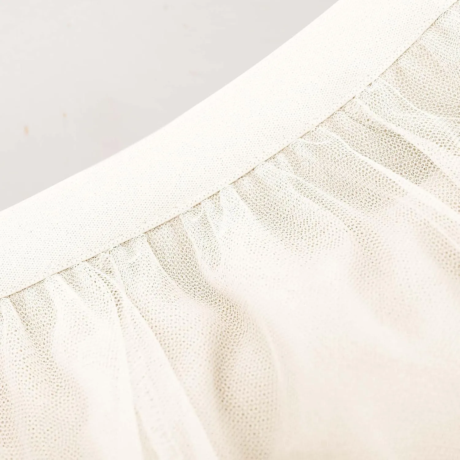 Tulle Skirts for Women Pleated Layered Tutu Skirt Ladies Elegant Flowy Long Skirts Bridesmaid Wedding Midi Skirt