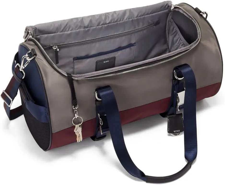 TUMI - Voyageur Misty Duffel - Zinc/Navy/Beetroot