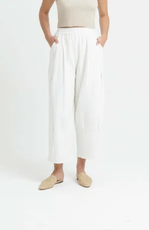 White That Comfy Relaxed Pants