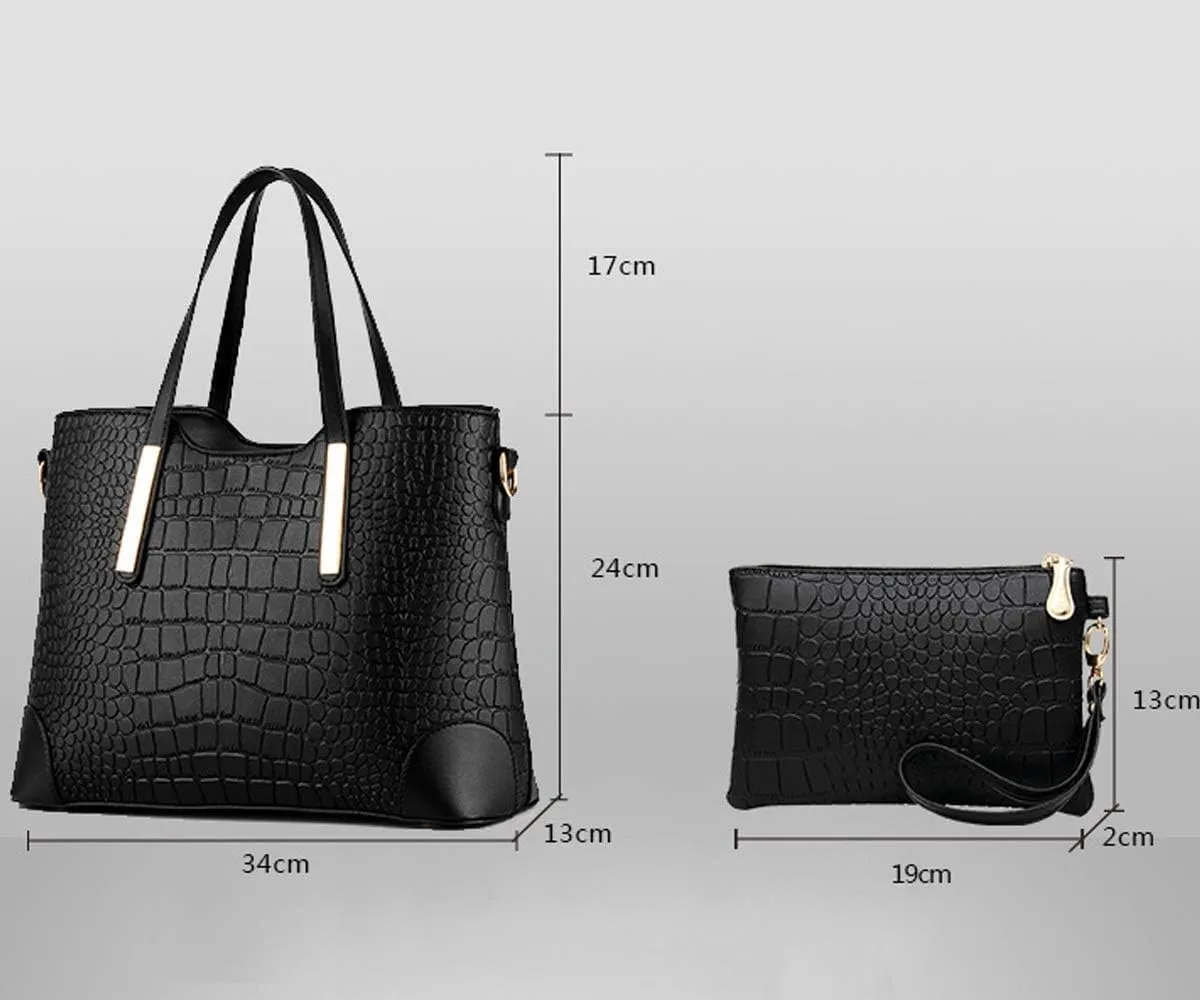 Women Handbags PU Leather Satchel Tote Cross-body Bag Shoulder Bags for Ladies