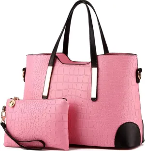 Women Handbags PU Leather Satchel Tote Cross-body Bag Shoulder Bags for Ladies