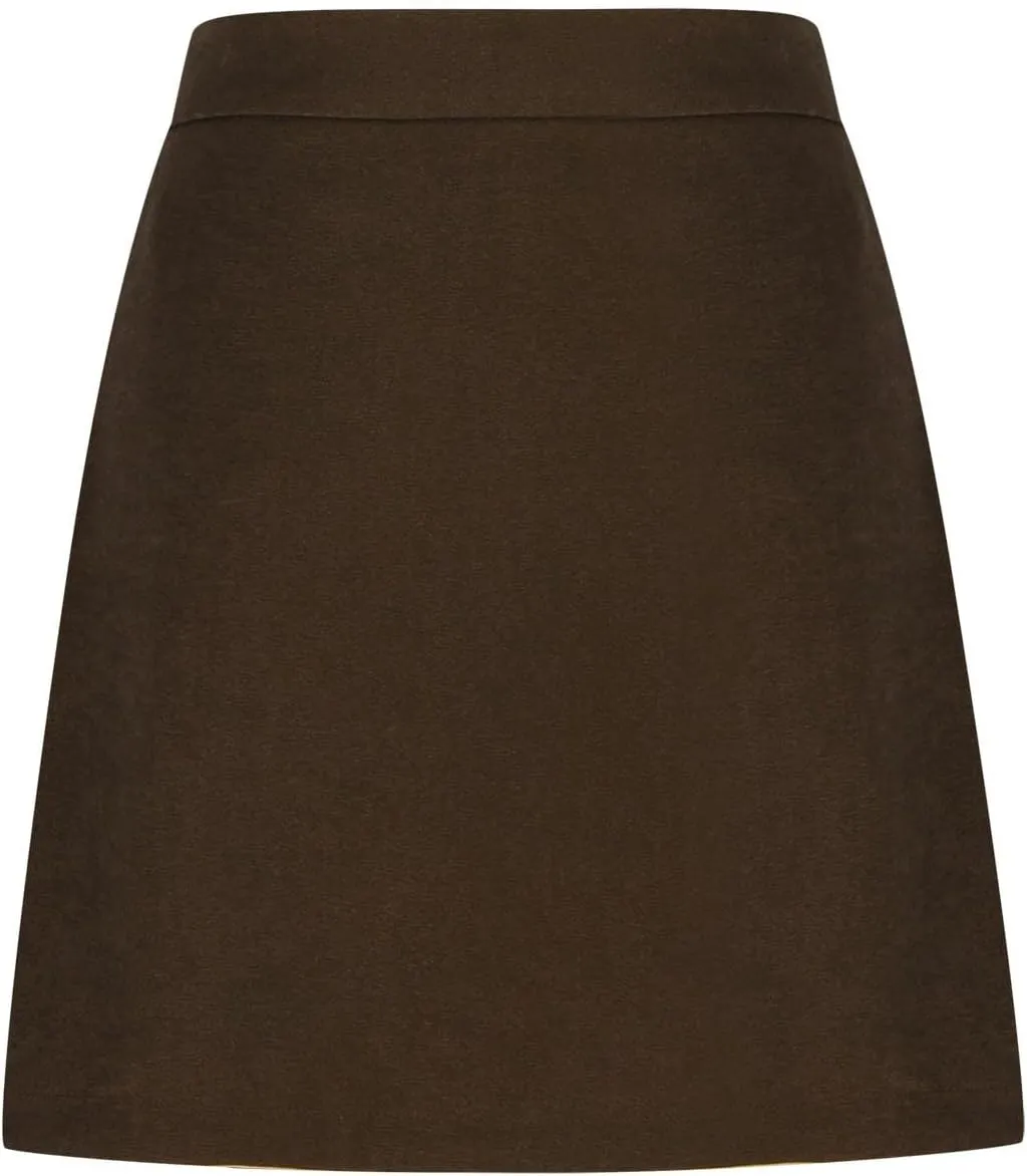 Women's Cargo Mini Skirts Casual Asymmetrical Slit High Waisted Wrap Skirt Adjustable Loop Belts Skort with Pocket