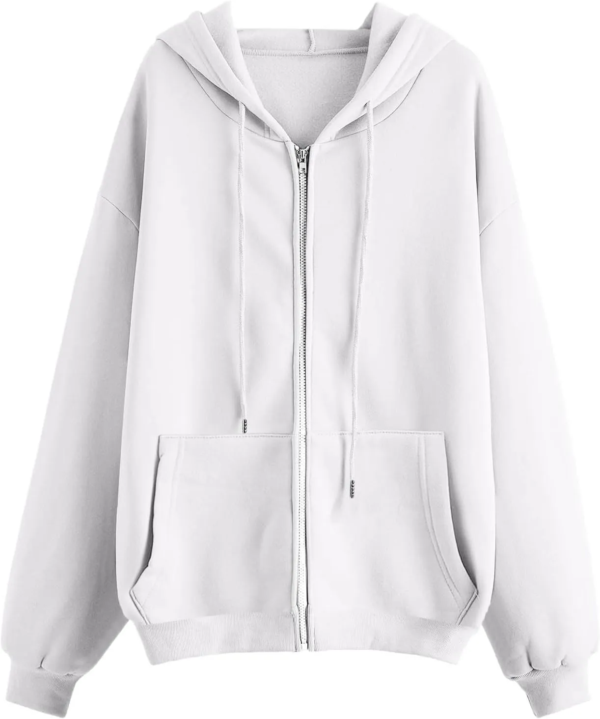 Womens Zip Up Hoodies 2025 Fall Winter Fashion Long Sleeve Hooded Sweatshirts Long Sleeve Casual Lightweight Y2k Jacket
