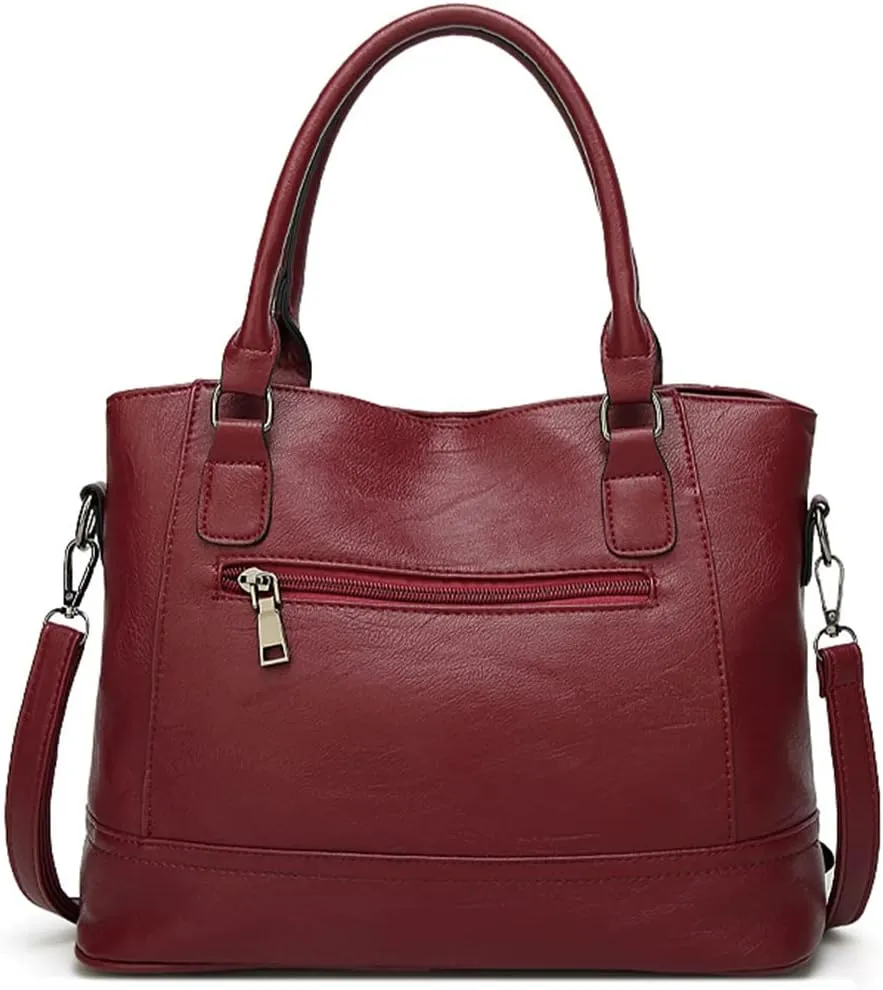 YAQUNICER Women's Bucket Bag Retro Shoulder Bags Fashion Handbag Satchel Purse