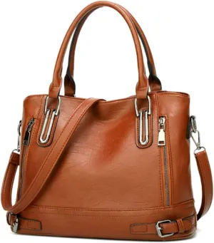 YAQUNICER Women's Bucket Bag Retro Shoulder Bags Fashion Handbag Satchel Purse